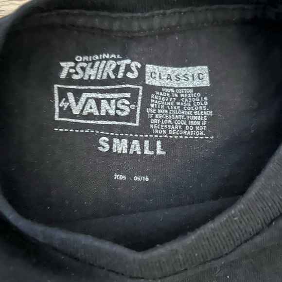 VANS - Small black Vans t-shirt - Picture 3 of 4